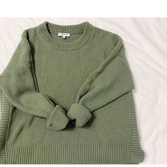 Madewell Green Pickford Pullover Sweater - Picture 9 of 10